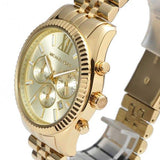 Michael Kors Lexington Gold Dial Gold Steel Strap Watch for Men - MK8281 Buy Now By Michael Kors
