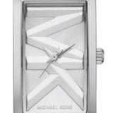 Michael Kors Empire Three Hand Silver Dial Silver Steel Strap Watch For Women - MK7407 Buy Now By Michael Kors