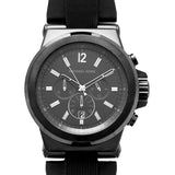 Michael Kors Dylan Black Dial Black Rubber Strap Watch for Men - MK8152 Buy Now By Michael Kors