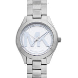 Michael Kors Mini Slim Runway Silver Dial Silver Steel Strap Watch for Women - MK3548 Buy Now By Michael Kors