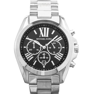 Michael Kors Bradshaw Black Dial Silver Steel Strap Watch for Men - MK5705 Buy Now By Michael Kors