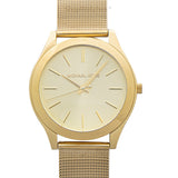 Michael Kors Slim Runway Champagne Dial Gold Mesh Bracelet Watch for Women - MK3282 Buy Now By Michael Kors