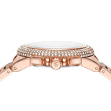 Michael Kors Camille Chronograph White Dial Rose Gold Steel Strap Watch For Women - MK6995 Buy Now By Michael Kors