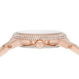 Michael Kors Camille Multifunction White Dial Rose Gold Steel Strap Watch For Women - MK6845 Buy Now By Michael Kors