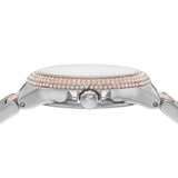 Michael Kors Camille Multifunction White Dial Two Tone Steel Strap Watch For Women - MK6846 Buy Now By Michael Kors