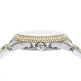 Michael Kors Camille Multifunction Silver Dial Two Tone Steel Strap Watch For Women - MK6982 Buy Now By Michael Kors
