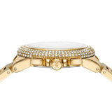 Michael Kors Camille Chronograph White Dial Gold Steel Strap Watch For Women - MK6994 Buy Now By Michael Kors