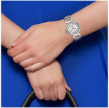 Michael Kors Skylar Quartz White Dial Silver Steel Strap Watch For Women - MK5970 Buy Now By Michael Kors