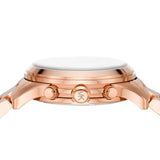 Michael Kors Runway Chronograph Rose Gold Dial Rose Gold Steel Strap Watch For Women - MK7324 Buy Now By Michael Kors