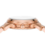 Michael Kors Runway Chronograph Pink Dial Rose Gold Steel Strap Watch For Women - MK7352 Buy Now By Michael Kors