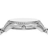 Michael Kors Sage Three-Hand Mother of Pearl White Dial Silver Steel Strap Watch for Women - MK4824 Buy Now By Michael Kors