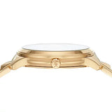 Michael Kors Runway Mercer Crystals Gold Dial Gold Steel Strap Watch For Women - MK6714 Buy Now By Michael Kors