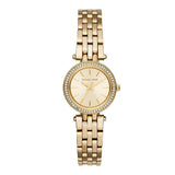 Michael Kors Darci Gold Dial with Diamonds Gold Steel Strap Watch for Women - MK3295 Buy Now By Michael Kors