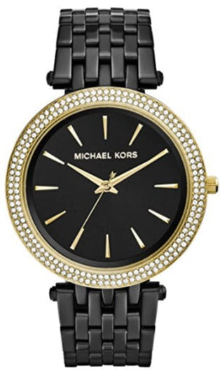 Michael Kors Darci Black Dial Black Steel Strap Watch for Women - MK3322 Buy Now By Michael Kors