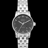 Mido Baroncelli III Automatic Grey Dial Silver Steel Strap Watch For Women - M7600.4.13.1 Buy Now By Mido