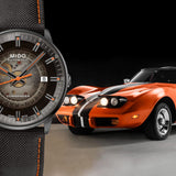 Mido Commander Automatic Gradient Black Dial Black Nylon Strap Watch For Men - M021.407.37.411.00 Buy Now By Mido