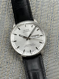 Mido Comander II Automatic Chronometer Silver Dial Black Leather Strap Watch For Men - M021.431.16.031.00 Buy Now By Mido