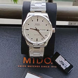 Mido Multifort Automatic Silver Dial Silver Steel Strap Watch For Men - M005.430.11.031.80 Buy Now By Mido
