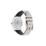 Gucci G-Timeless Mother of Pearl White Dial White Leather Strap Watch For Women - YA126597 Buy Now By Gucci
