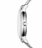 Emporio Armani Luigi Quartz Blue Dial Silver Mesh Bracelet Watch For Men - AR11230 Buy Now By Emporio Armani