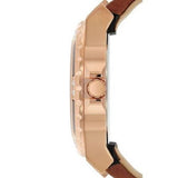 Guess Limelight Quartz White Dial Brown Leather Strap Watch For Women - W0775L7 Buy Now By Guess