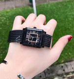 Guess Highline Black Dial Black Mesh Bracelet Watch for Women - W0826L4 Buy Now By Guess