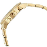 Guess Confetti Diamonds Gold Dial Gold Steel Strap Watch for Women - W0774L2 Buy Now By Guess