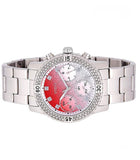 Guess Confetti Diamonds Silver Dial Silver Steel Strap Watch for Women - W0774L7 Buy Now By Guess
