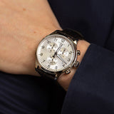 Tissot T Sport Chrono XL Classic Silver Dial Brown Leather Strap Watch For Men - T116.617.16.037.00 Buy Now By Tissot