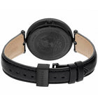 Versace Palazzo Empire Black Dial Black Leather Strap Watch for Women - VCO050017 Buy Now By Versace