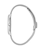 Calvin Klein Minimal White Dial Silver Mesh Bracelet Watch for Women - K3M2212Y Buy Now By Calvin Klein