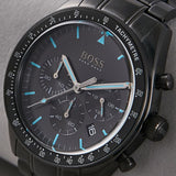 Hugo Boss Trophy Black Dial Black Steel Strap Watch for Men - 1513675 Buy Now By Hugo Boss