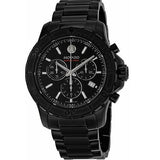Movado Series 800 Chronograph Black Dial Black Steel Strap Watch For Men - 2600119 Buy Now By Movado