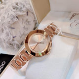 Movado Bold Rose Gold Dial Rose Gold Steel Strap Watch for Women - 3600387 Buy Now By Movado