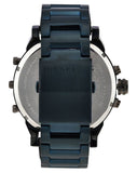 Diesel Daddy 2.0 Chronograph Grey Dial Blue Steel Strap Watch For Men - DZ7414 Buy Now By Diesel