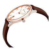 Emporio Armani Giovanni Quartz White Dial Brown Leather Strap Watch For Men - AR11211 Buy Now By Emporio Armani