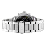 Tommy Hilfiger Chase Quartz Black Dial Silver Steel Strap Watch For Men - 1791485 Buy Now By Tommy Hilfiger