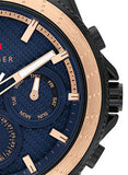 Tommy Hilfiger Aiden Chronograph Blue Dial Blue Silicone Strap Watch For Men - 1791860 Buy Now By Tommy Hilfiger