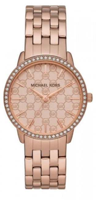 Michael Kors Argyle Quartz Rose Gold Dial Rose Gold Steel Strap Watch For Women - MK3156 Buy Now By Michael Kors