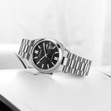 Citizen Tsuyosa Automatic Black Dial Silver Steel Strap Watch For Men - NJ0150-56E Buy Now By Citizen