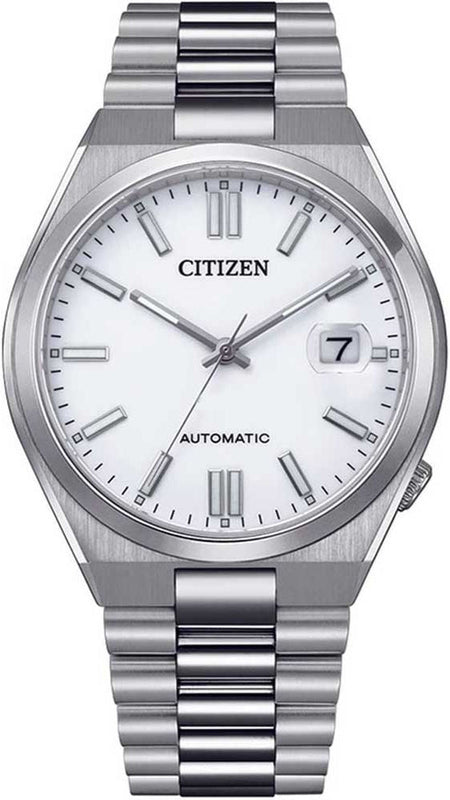 Citizen Tsuyosa Automatic White Dial Silver Steel Strap Watch For Men - NJ0150-81A Buy Now By Citizen