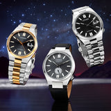 Citizen Tsuyosa Automatic Grey Dial Black Leather Strap Watch for Men - NK5010-01H Buy Now By Citizen