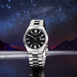 Citizen Tsuyosa Automatic Black Dial Silver Steel Strap Watch For Men - NJ0150-81E Buy Now By Citizen