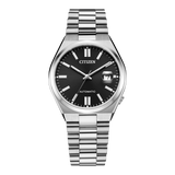 Citizen Tsuyosa Automatic Black Dial Silver Steel Strap Watch For Men - NJ0150-81E Buy Now By Citizen