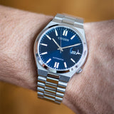 Citizen Tsuyosa Automatic Blue Dial Silver Steel Strap Watch For Men - NJ0150-81L Buy Now By Citizen