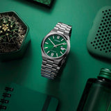 Citizen Tsuyosa Automatic Green Dial Silver Steel Strap Watch For Men - NJ0150-81X Buy Now By Citizen