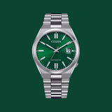 Citizen Tsuyosa Automatic Green Dial Silver Steel Strap Watch For Men - NJ0150-81X Buy Now By Citizen