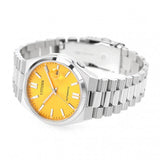 Citizen Tsuyosa Automatic Yellow Dial Silver Steel Strap Watch for Men - NJ0150-81Z Buy Now By Citizen