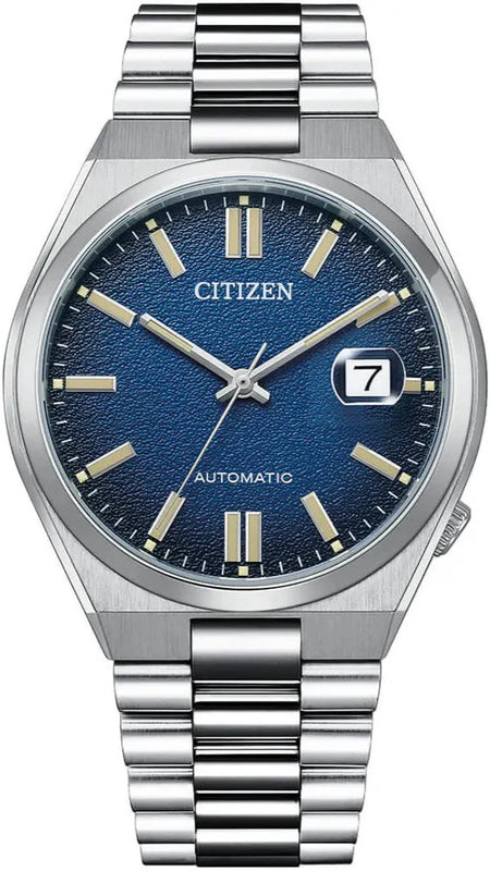 Citizen Tsuyosa Automatic Dark Blue Dial Silver Steel Strap Watch For Men - NJ0151-88L Buy Now By Citizen