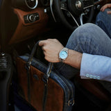 Citizen Tsuyosa Automatic Turquoise Dial Silver Steel Strap Watch For Men - NJ0151-88M Buy Now By Citizen